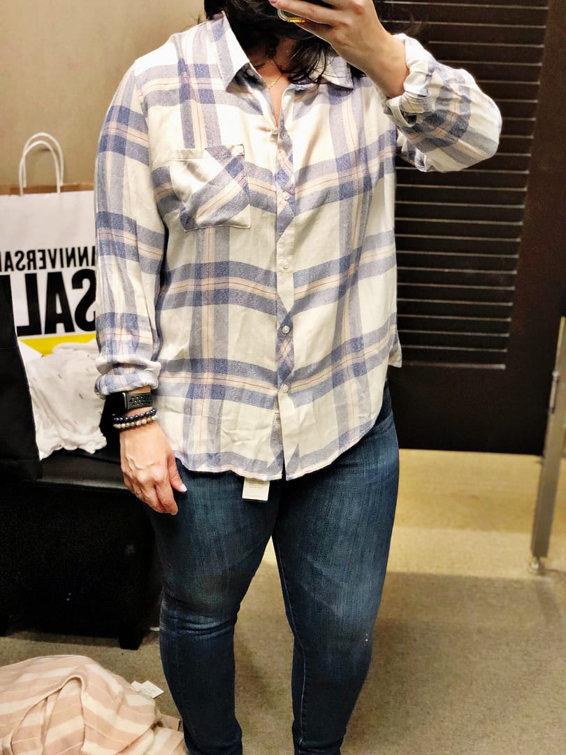 Anniversary Sale 2019 Dressing Room Selfies | Rails Hunter Plaid