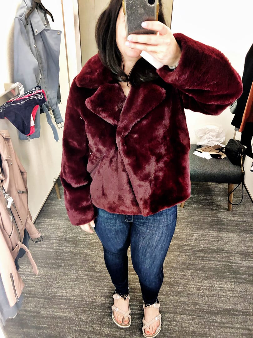 Frame Short Faux Fur Coat | Anniversary Sale 2019 | Nordstrom Anniversary Sale Canada