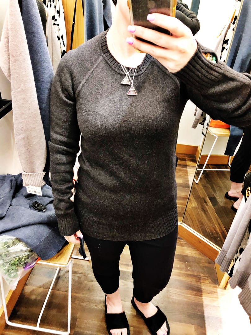 Lululemon Try-Ons Still Lotus Sweater Reversible