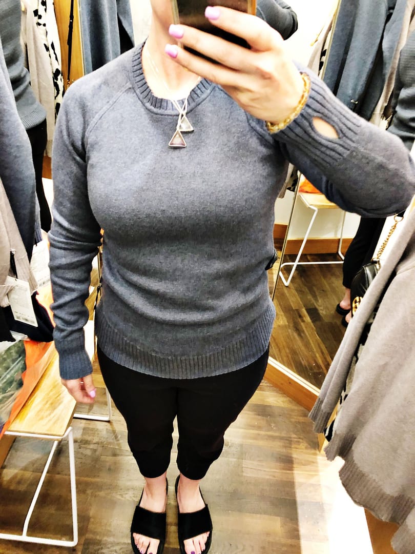 Still Lotus Sweater Reversible, Lululemon Haul