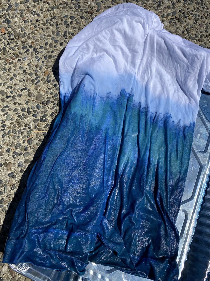 Fun With Natural Indigo Shibori Tie Dying During Shelter In Place