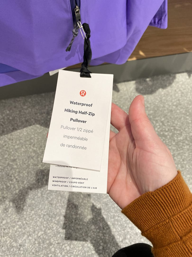 lululemon price tag for jacket - how much are lululemon jackets?