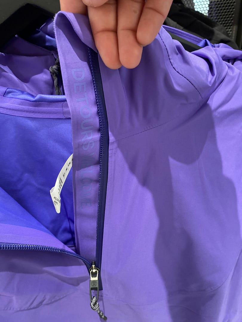 lululemon purple pullover - lululemon pullover with hood - waterproof rain jacket lululemon