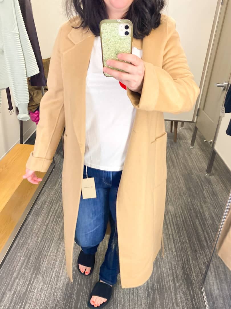 Nordstrom Anniversary Sale Reiss Elise Wool Blend Longline Coat