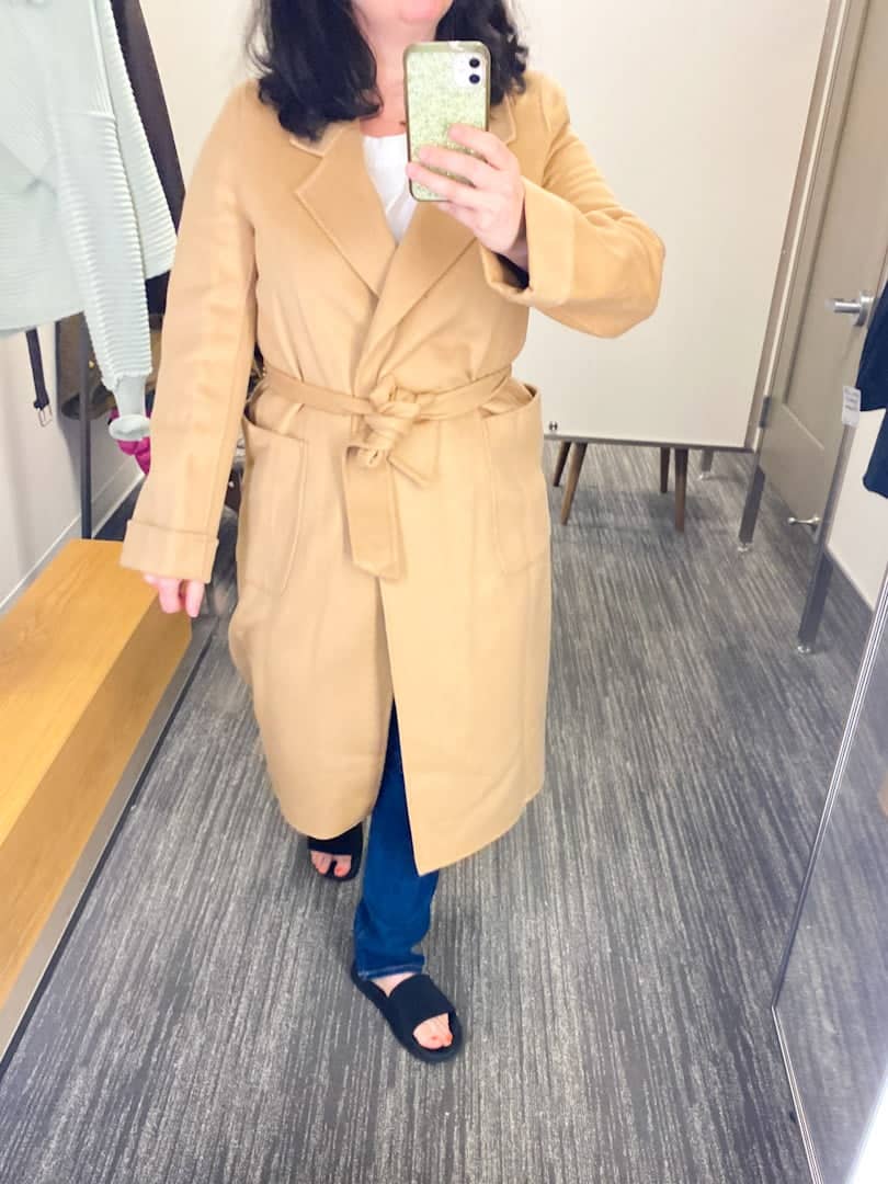 Nordstrom Anniversary Sale Reiss Elise Wool Blend Longline Coat - smythe blazer