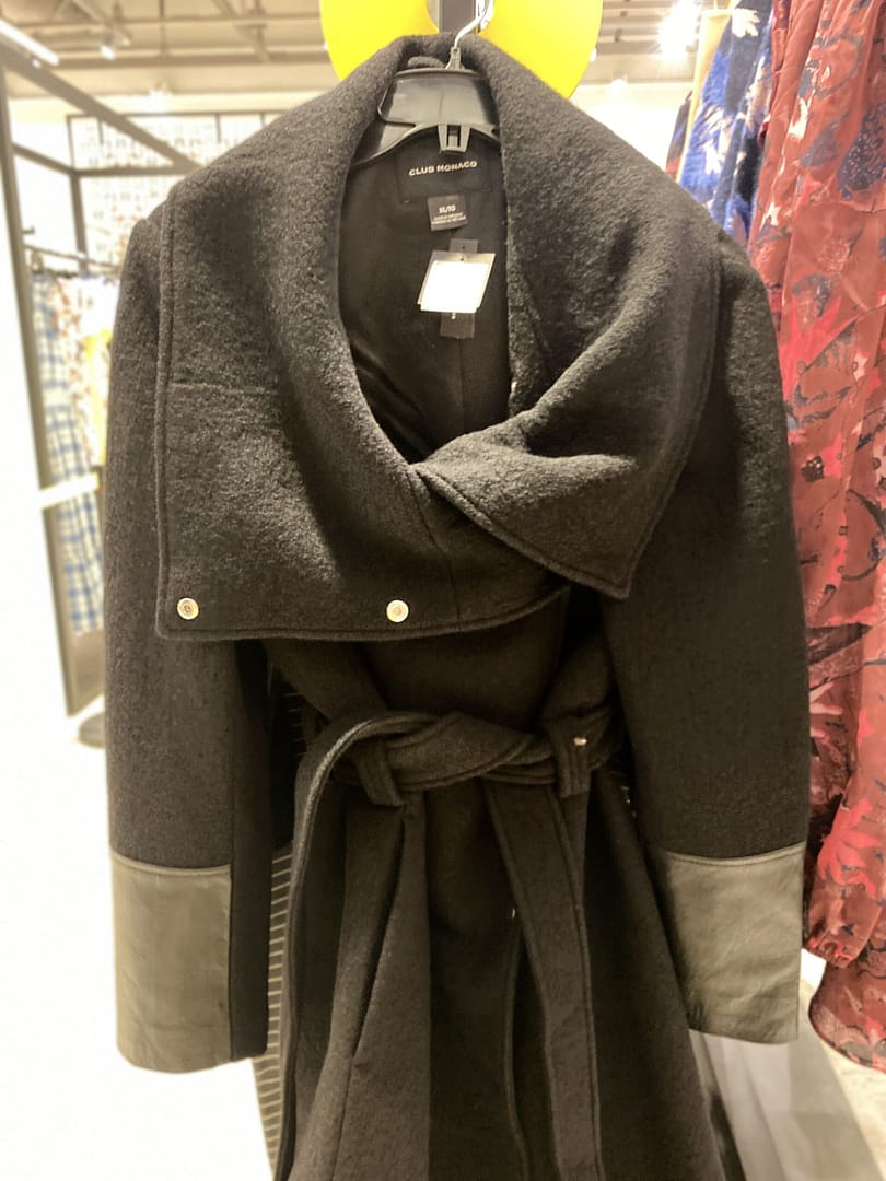 Nordstrom Anniversary Sale - Club Monaco Halli Belted Wool Coat - Smythe blazer