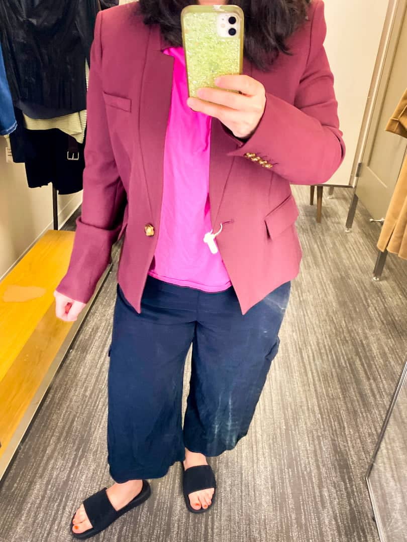 Smythe Blazer - Stylish Equestrian - Veronica Beard - nordstrom anniversary sale 2022 Veronica Beard Farley Stand Collar Blazer - Smythe Blazer