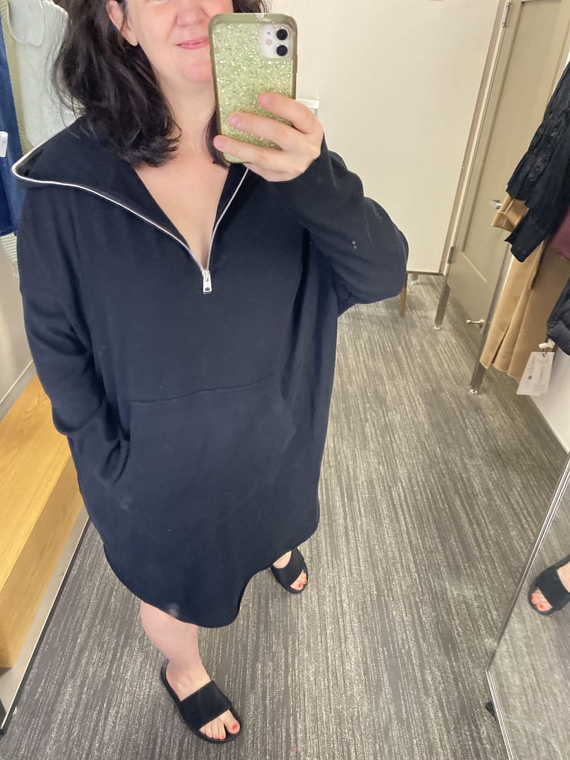 Nordstrom Canada Anniversary Sale 2022 - All Saints Xonda Cotton Hoodie Dress