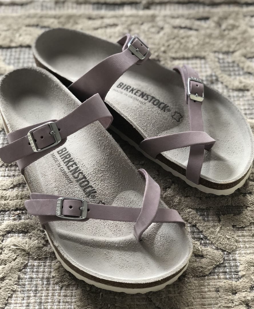 Birkenstock Mayari Sandal, Nubuck Lilac Birkenstock Mayari Sandal, Nubuck Lilac