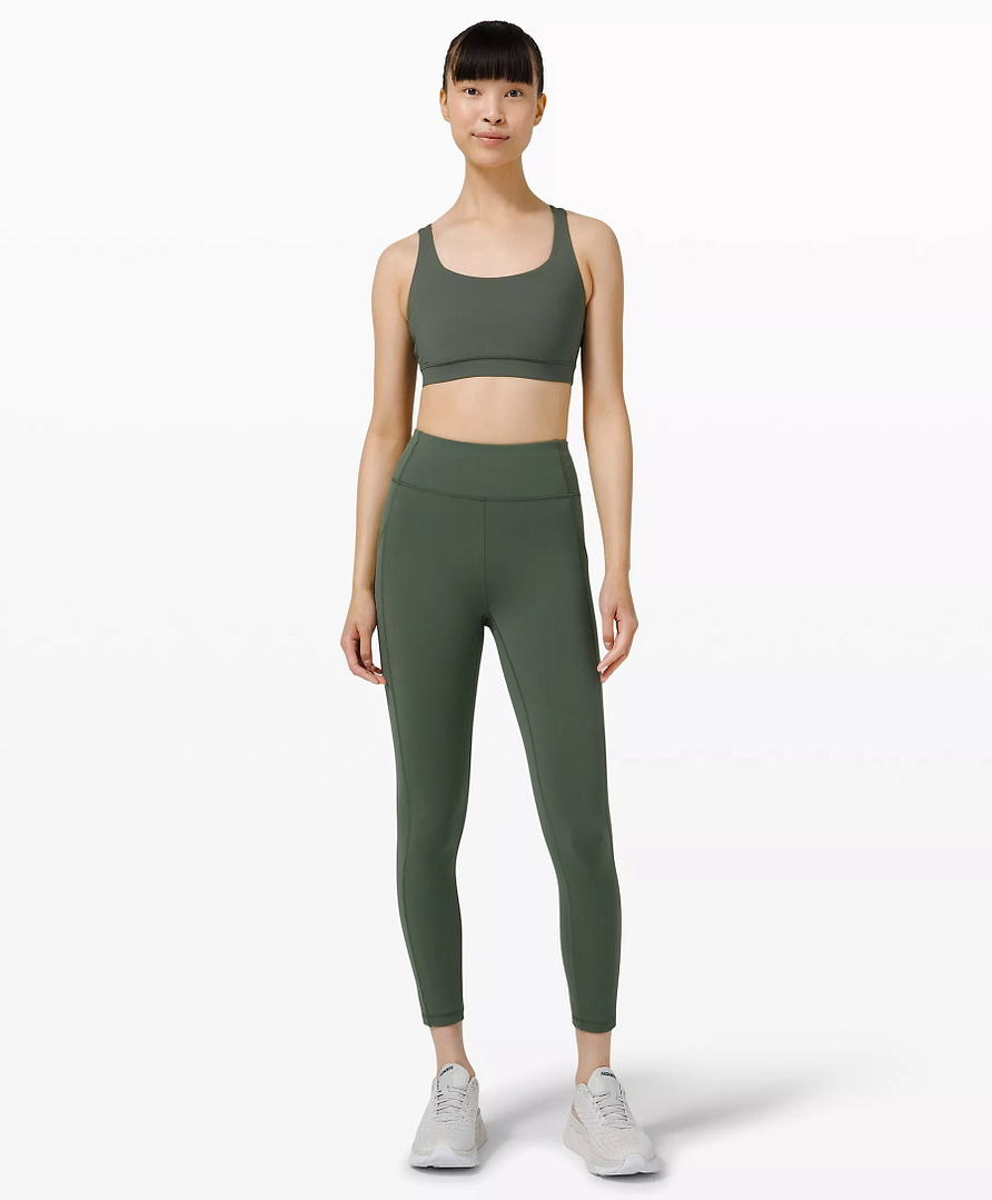 Invigorate High-Rise Tight 25" - smoked sruce - lululemon