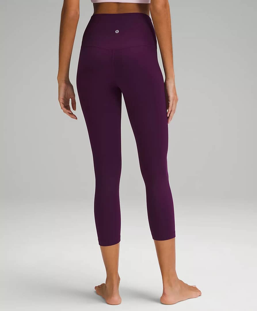 lululemon Align High-Rise Crop 21 dramatic magenta 3