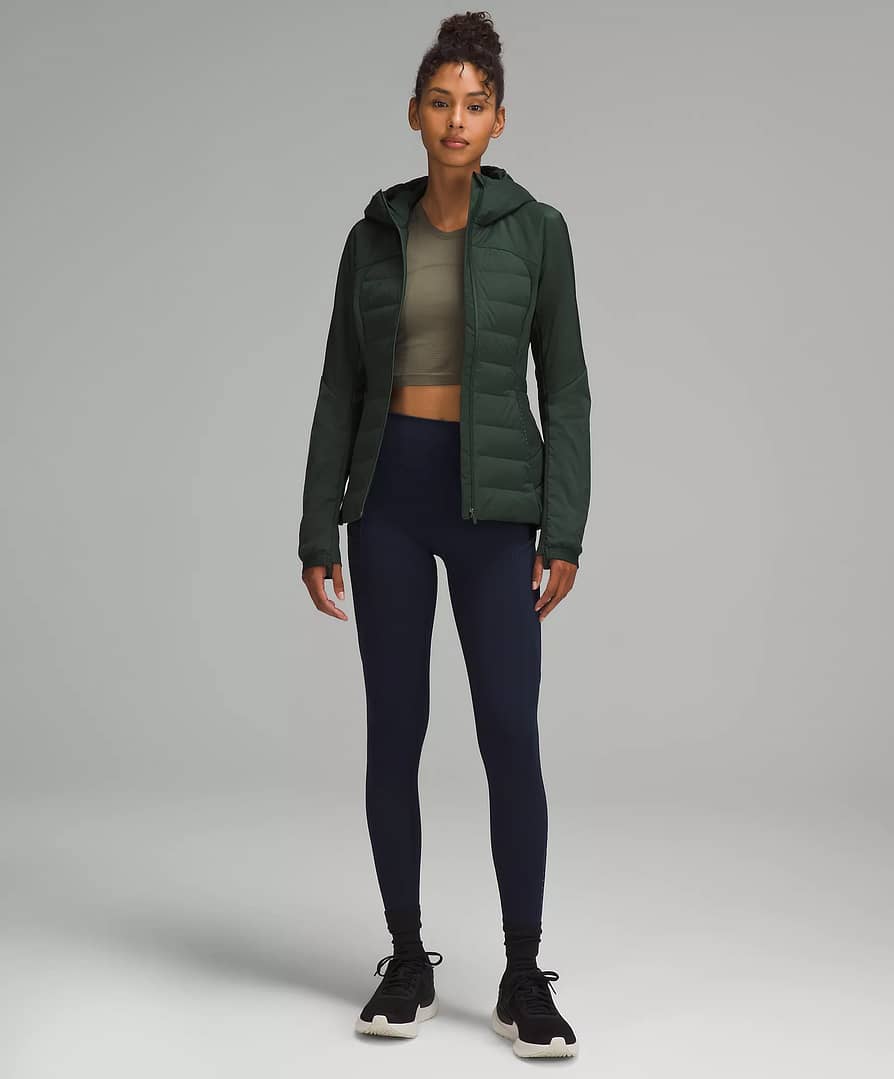 Down For It All Hooded Jacket legacy green