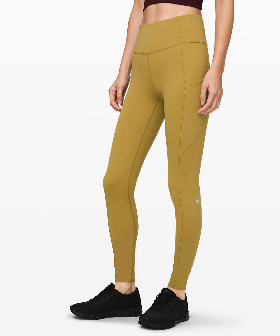 Fast and Free High-Rise Tight 28" 
Non-Reflective Suede