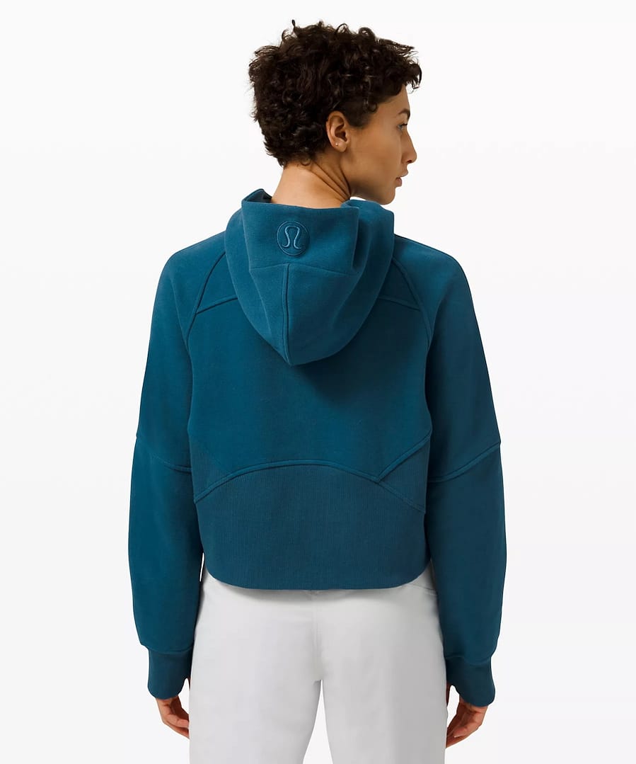 Scuba Oversized 1:2 Zip Hoodie _ blue borealis 3