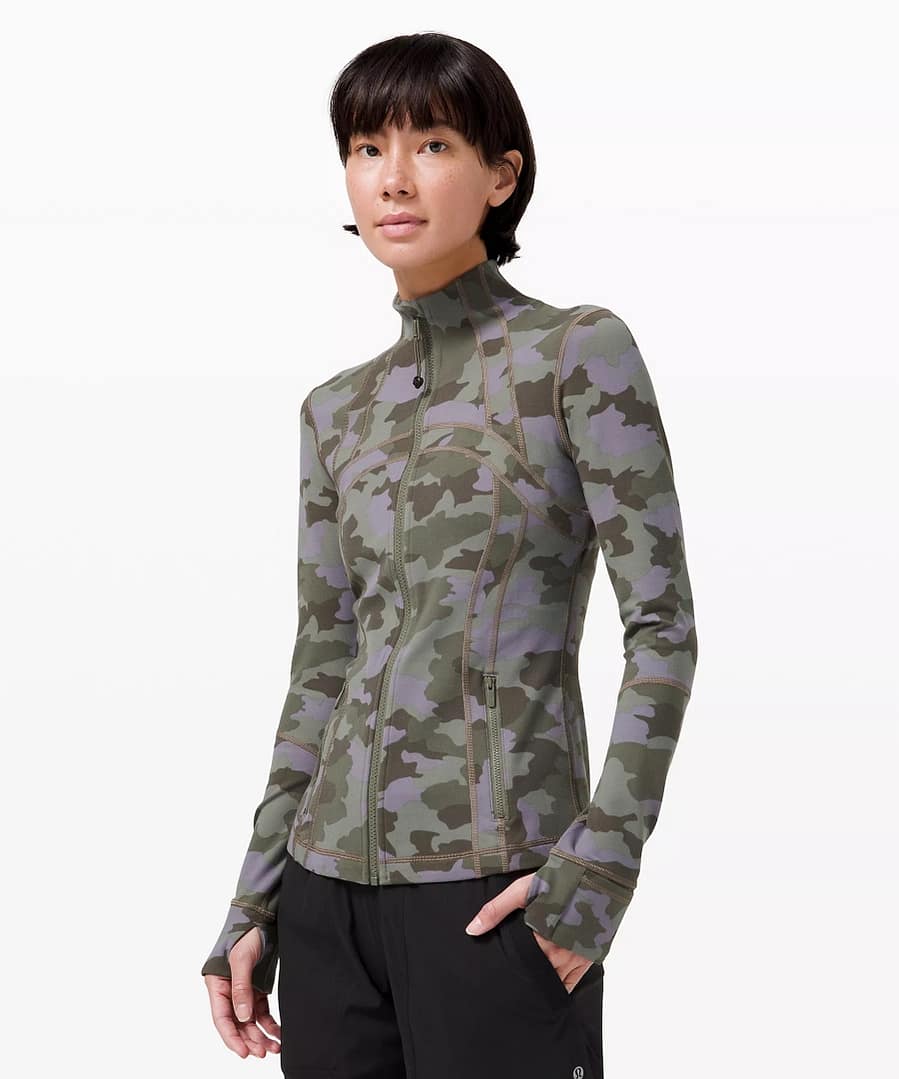 Lululemon Upload - Define Jacket Heritage 365 Camo Dusky Lavender Multi