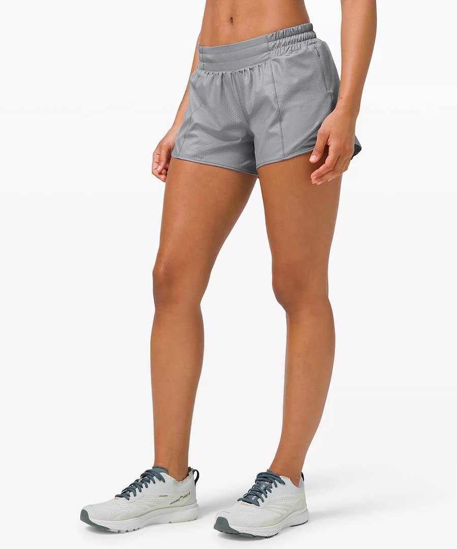 Hotty Hot Short Long Honeycomb Emboss Rhino Grey