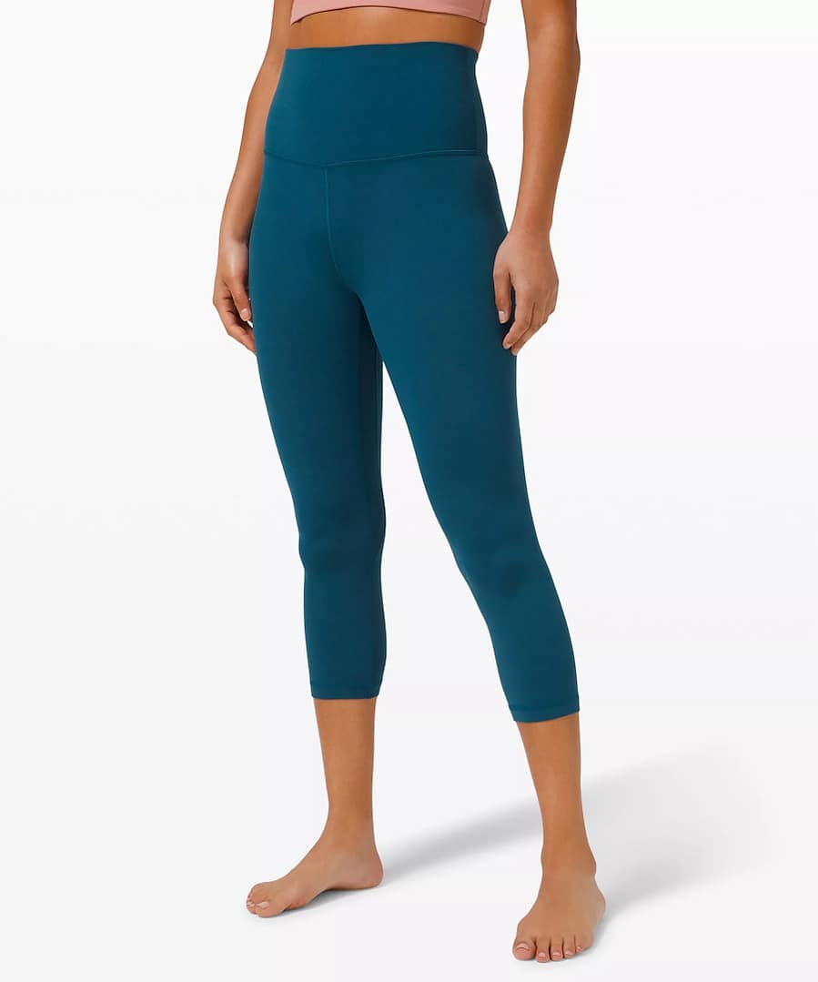 lululemon Align™ Super High-Rise Crop 21 Online Only blue borealis
