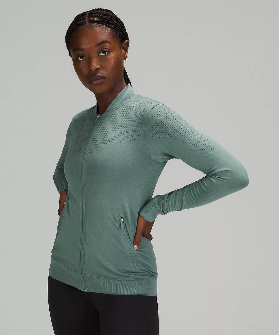 Seamless Training Jacket, what's new at lululemon