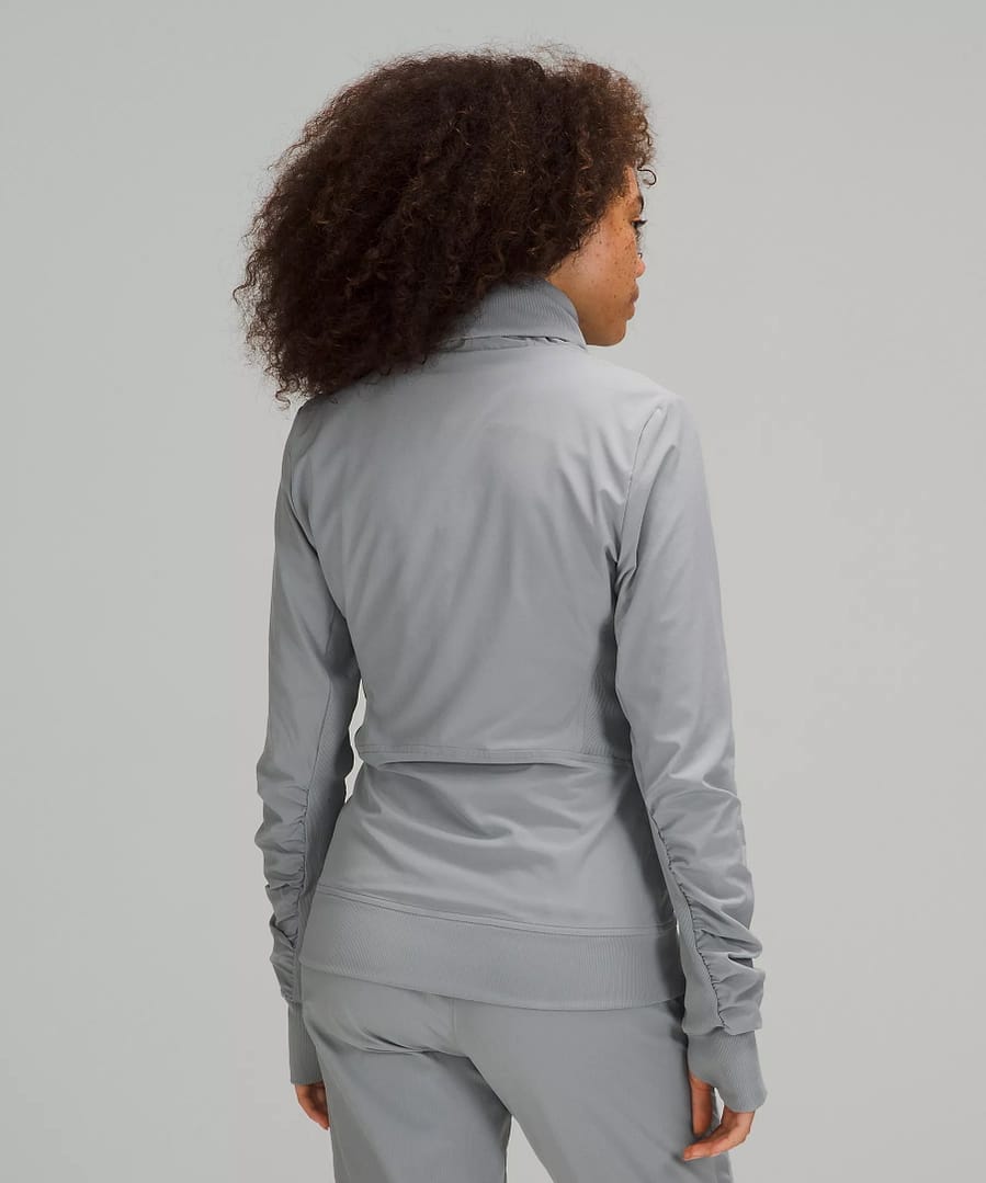 Beyond the Studio Jacket rhini grey lululemon what's new 3