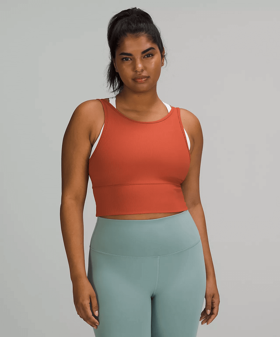 Power Pivot Ribbed Tank Top