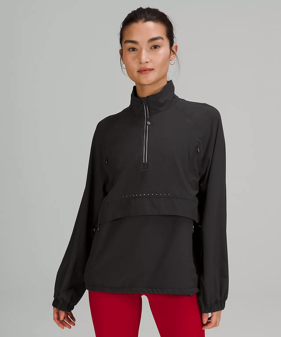 Stretch Ripstop Running Half-Zip