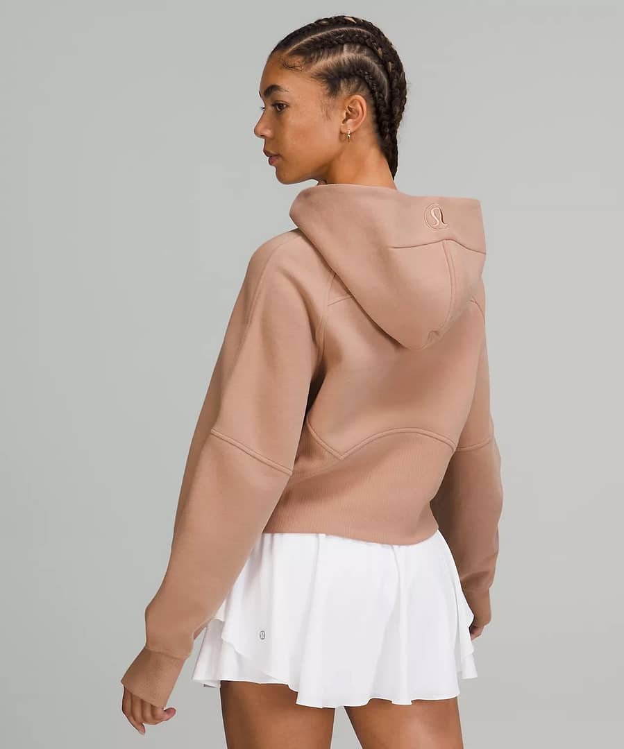 lululemon - lululemon sweatshirt - Scuba Oversized Half-Zip Hoodie - lululemon color pink clay 3