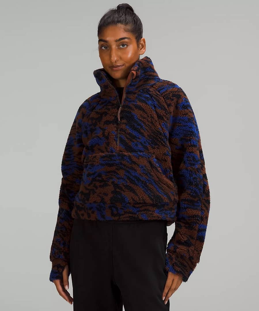 Scuba Oversized Fleece Funnel Neck Jacquard - lululemon-scuba-hoodie