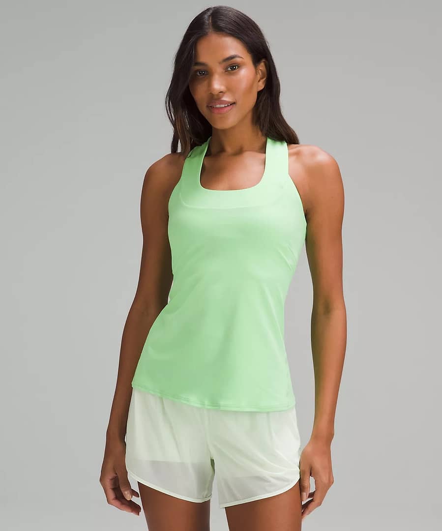 Throwback Scoop Neck Tank Top to pair with lululemon scuba jacket