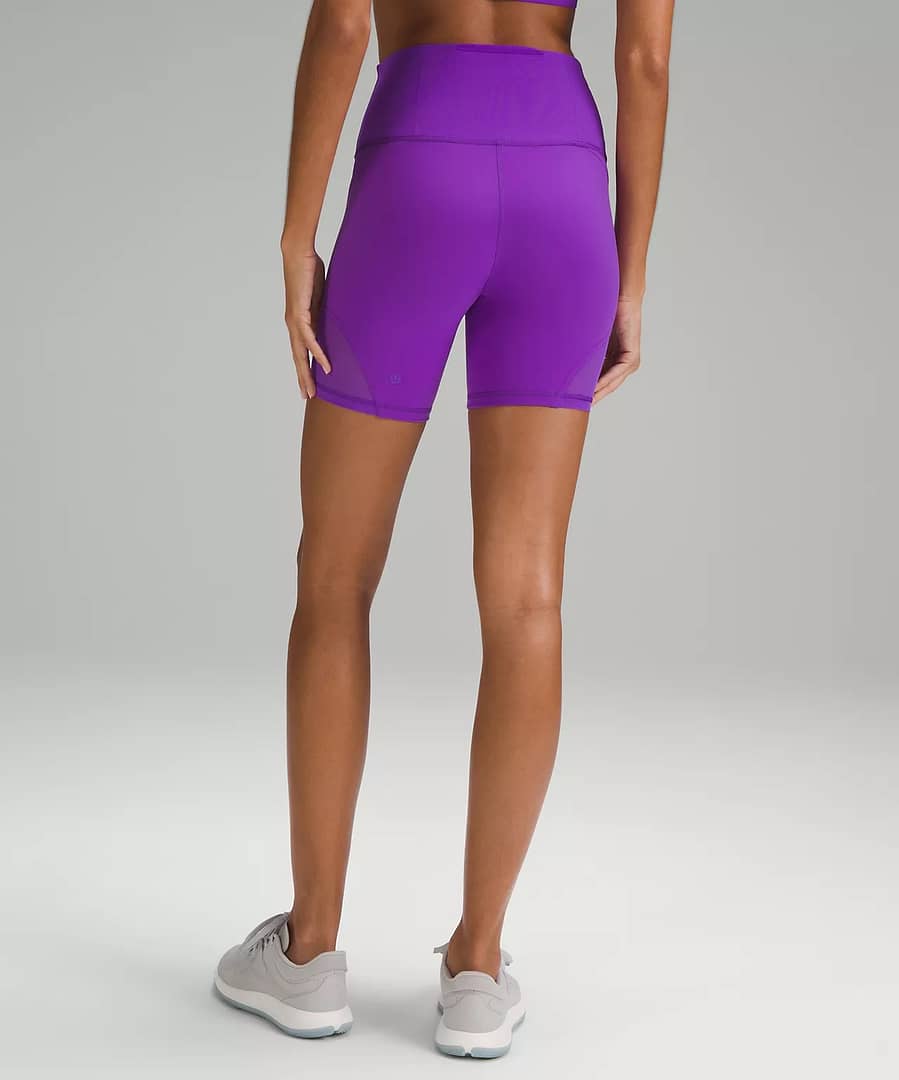 Wunder Train Mesh Panel High-Rise Short 6"