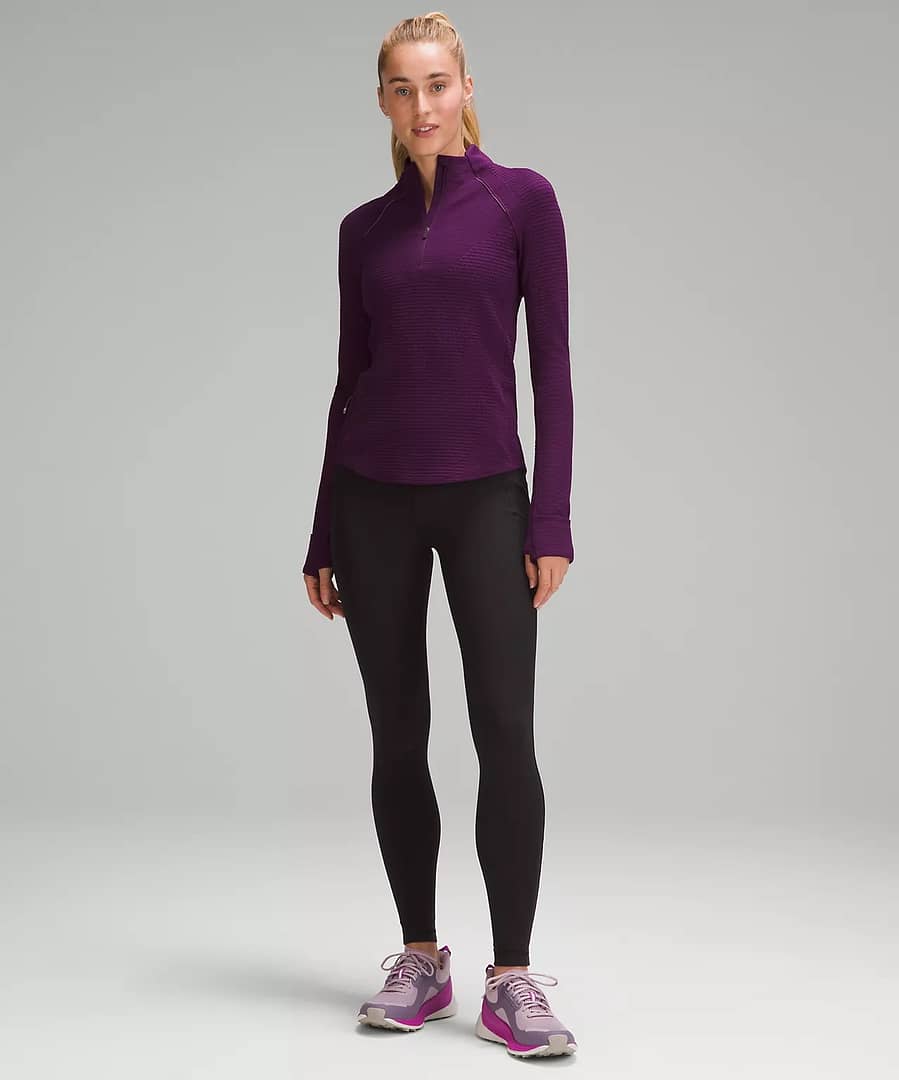 Ventscape Half-Zip Long-Sleeve Shirt dramatic magenta