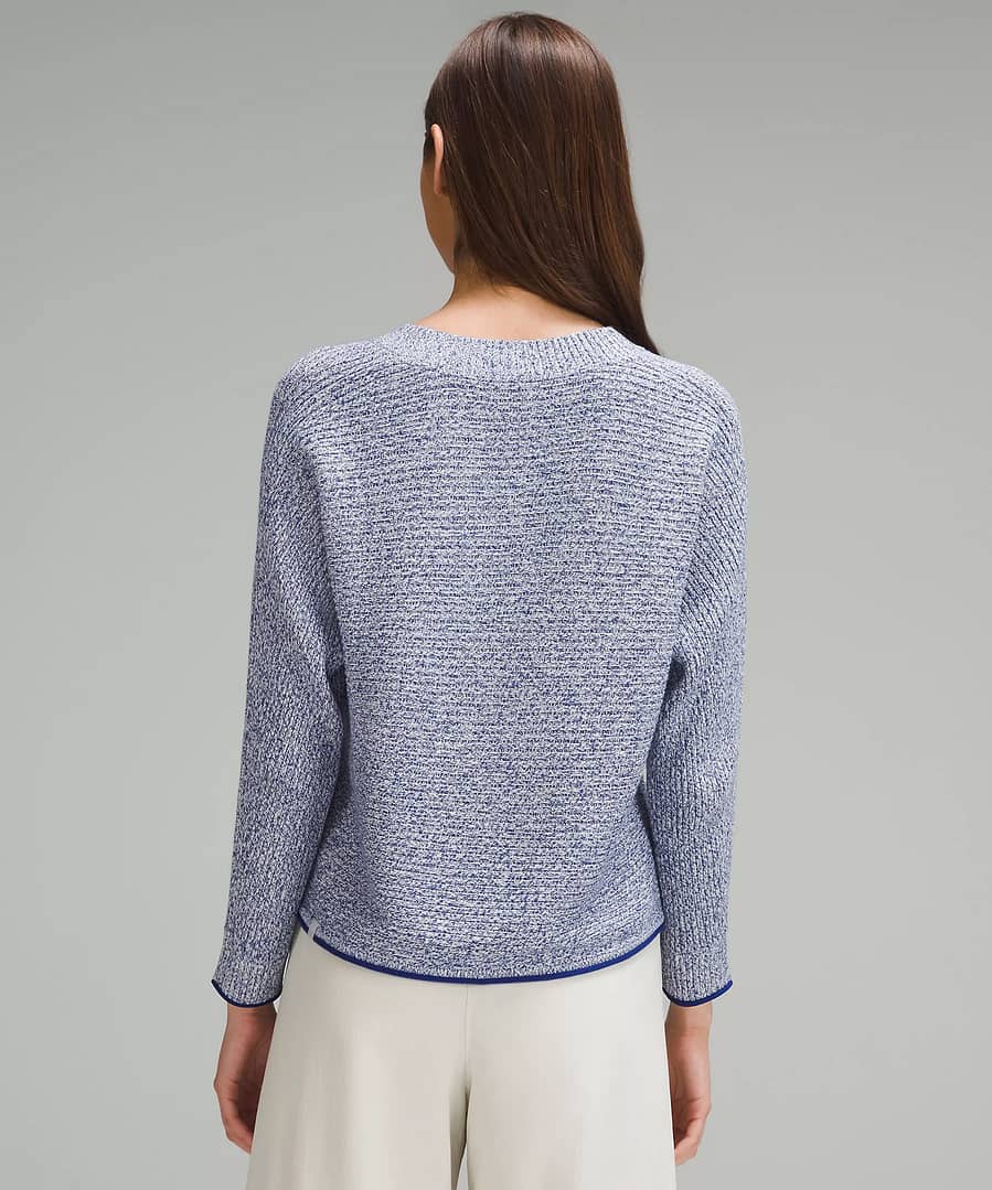 Silk-Blend Crewneck Sweater