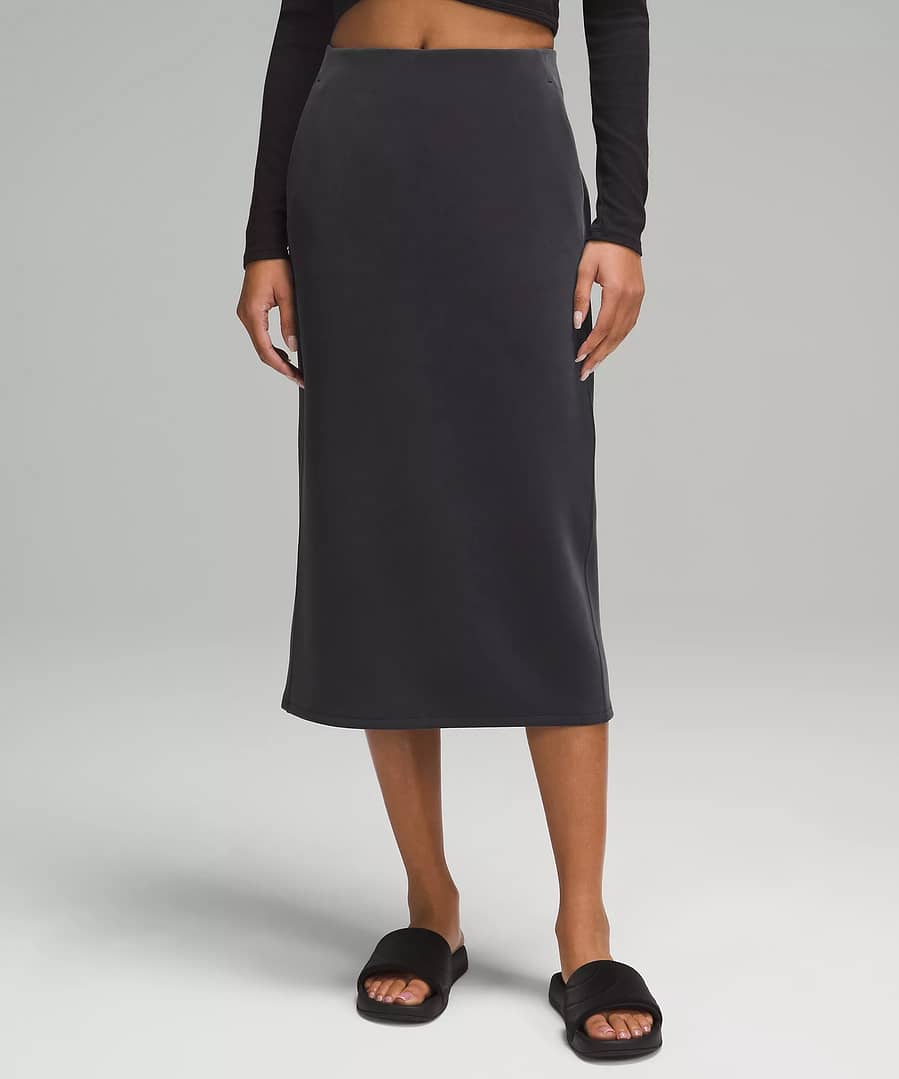 lululemon - Softstreme High-Rise Midi Skirt