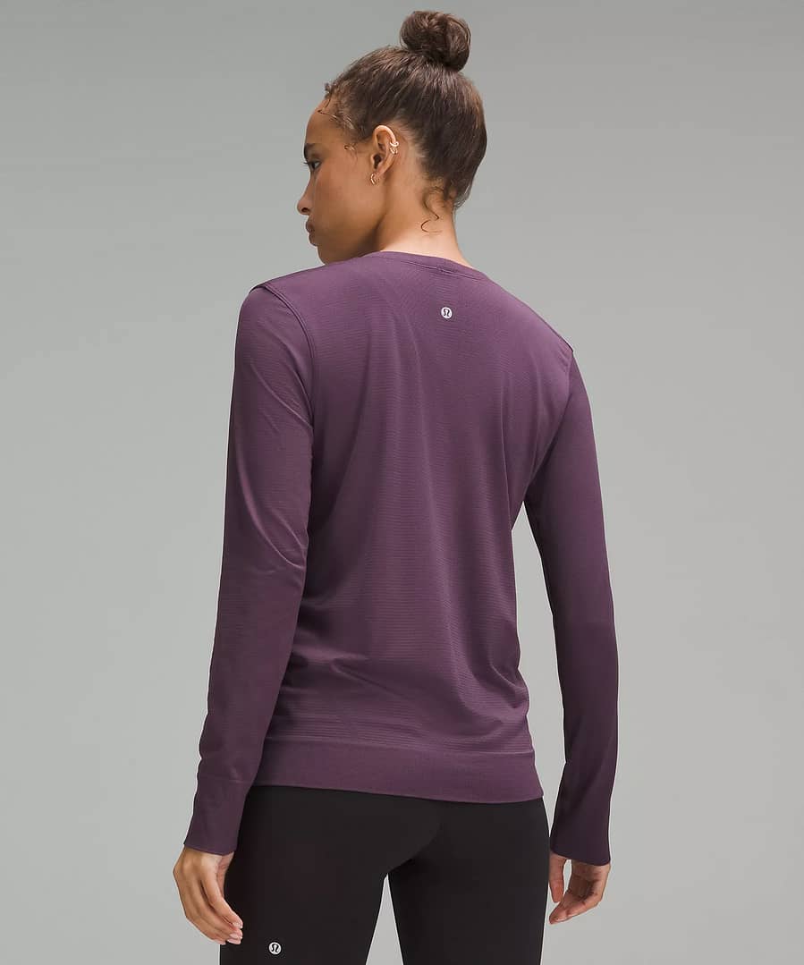 lululemon - Swiftly Relaxed Long-Sleeve Shirt - grape thistle 3