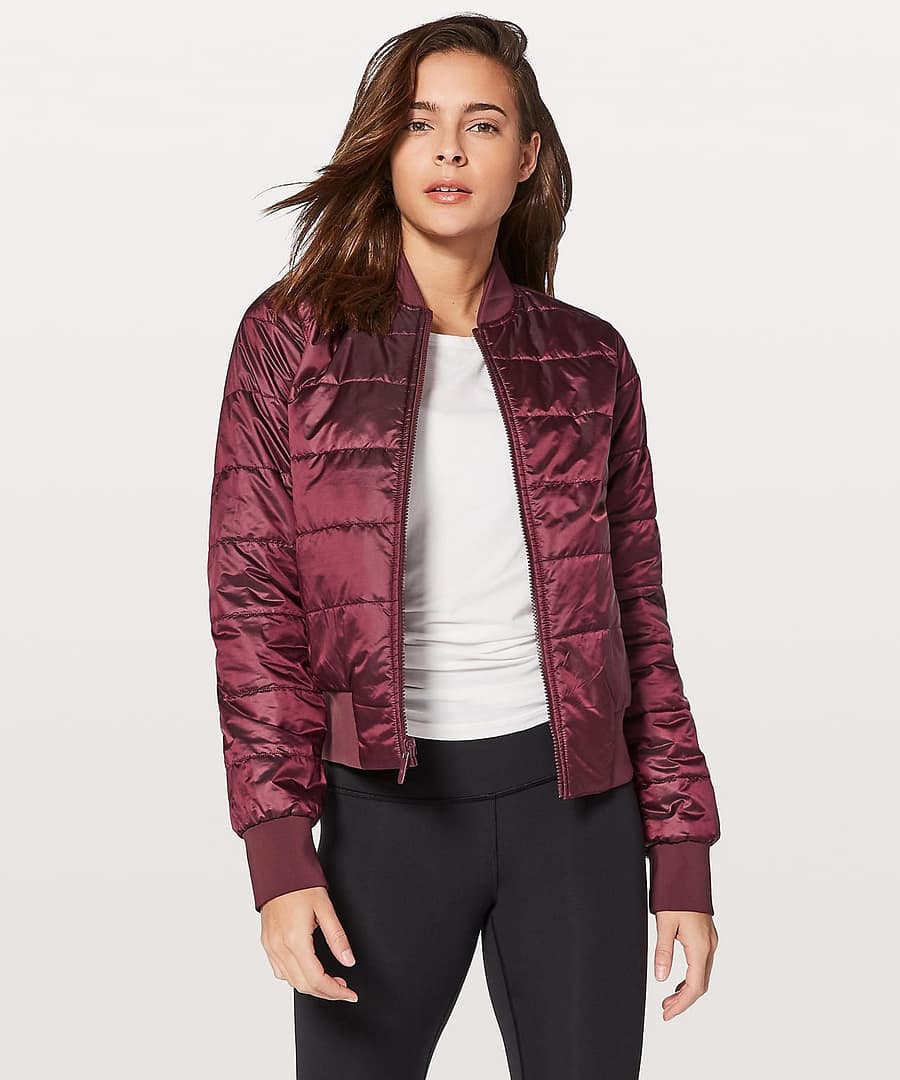 Non-Stop Bomber Reversible Redwood