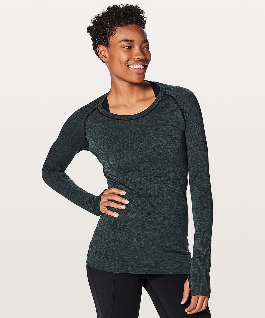 Swiftly Tech LS Teal Shadow:Black