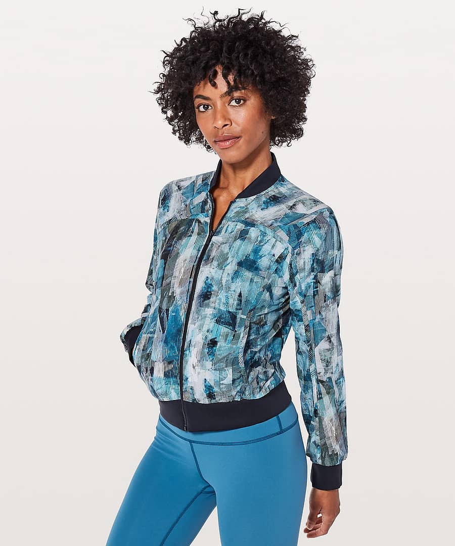 Bomb Around Jacket Reversible - Black Night:Sun Dazed Multi Blue