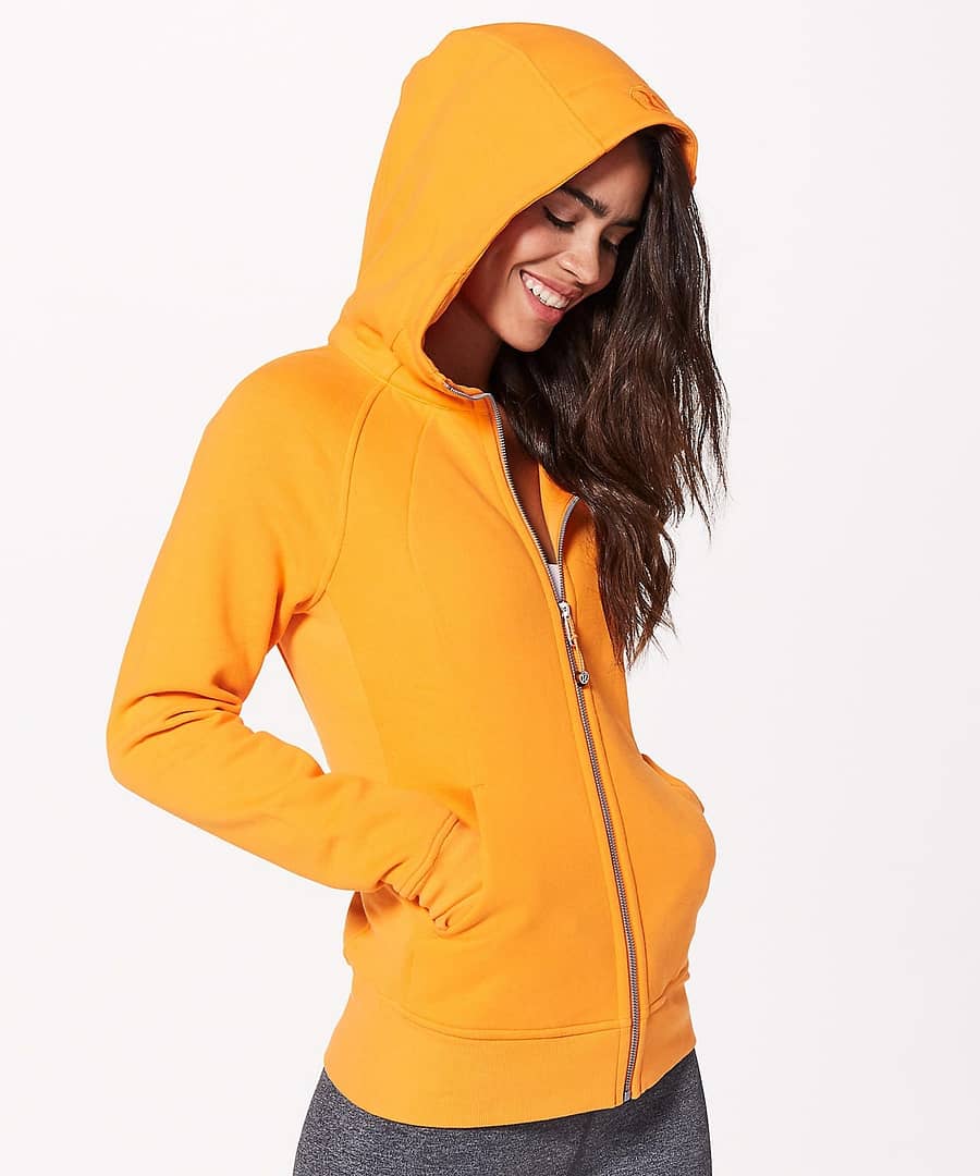 Scuba Hoodie - Vivid Amber