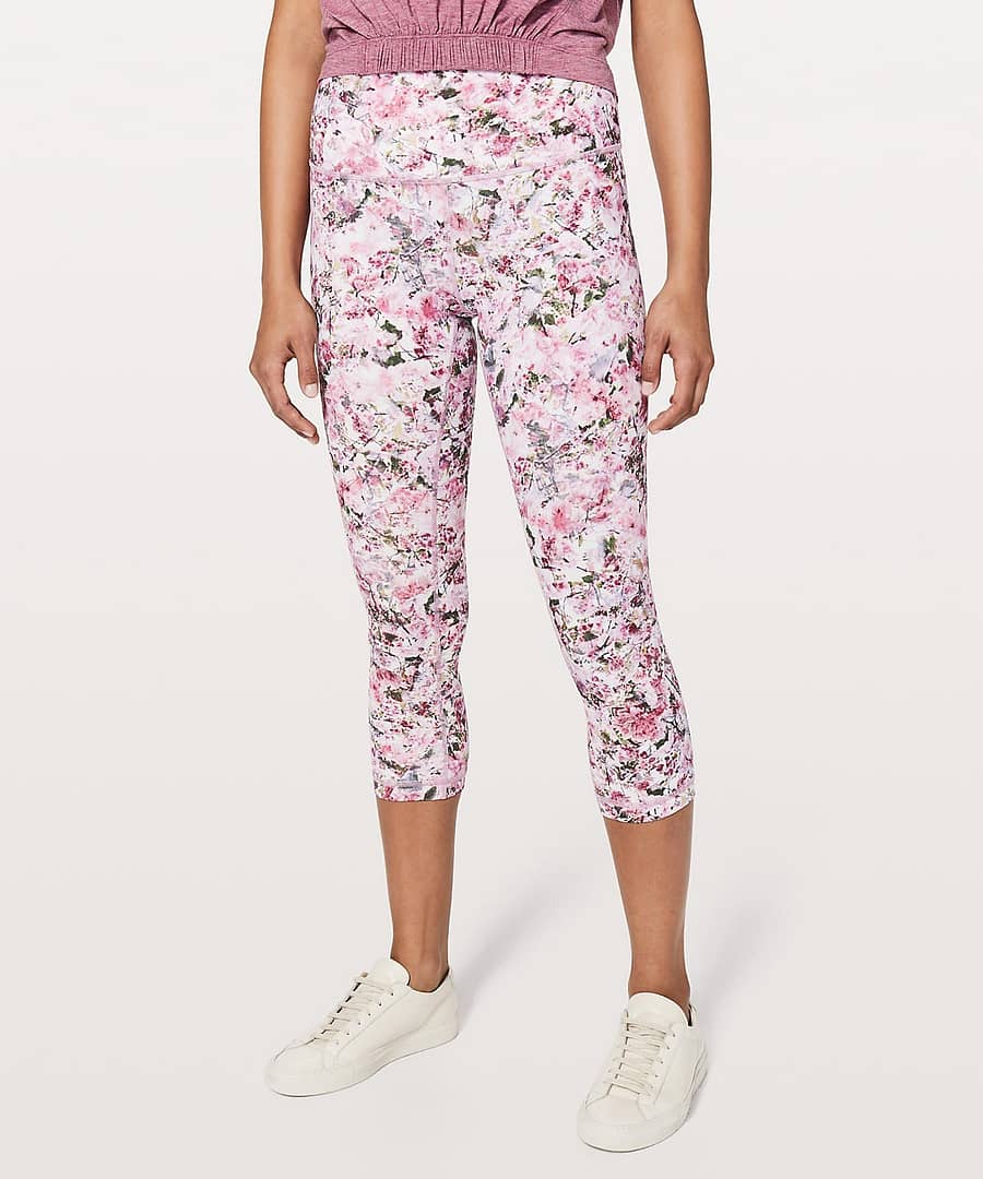 Wunder Under Crop Blossom Spritz Multi, Lululemon New Product