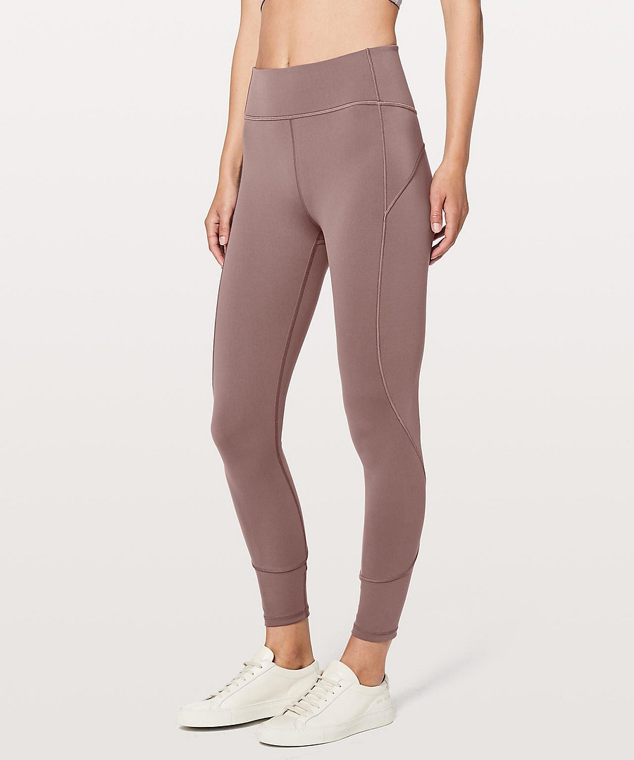 Lululemon In Movement 7:8 Tight Antique Bark