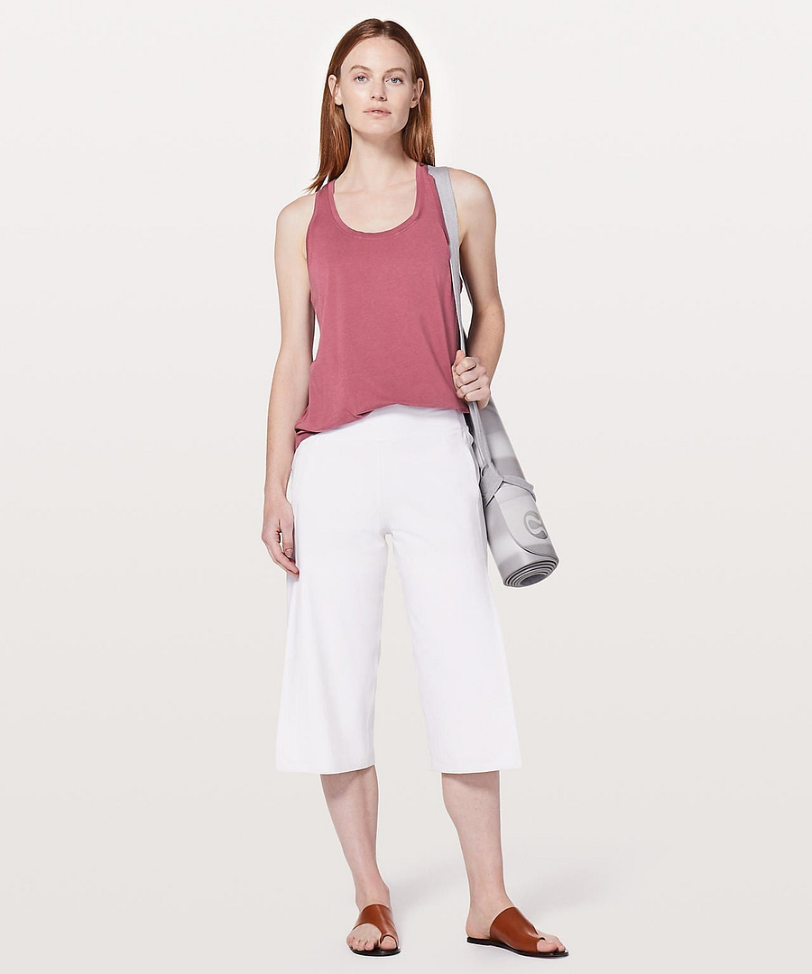 Lululemon Love Tank Pleated - Moss Rose