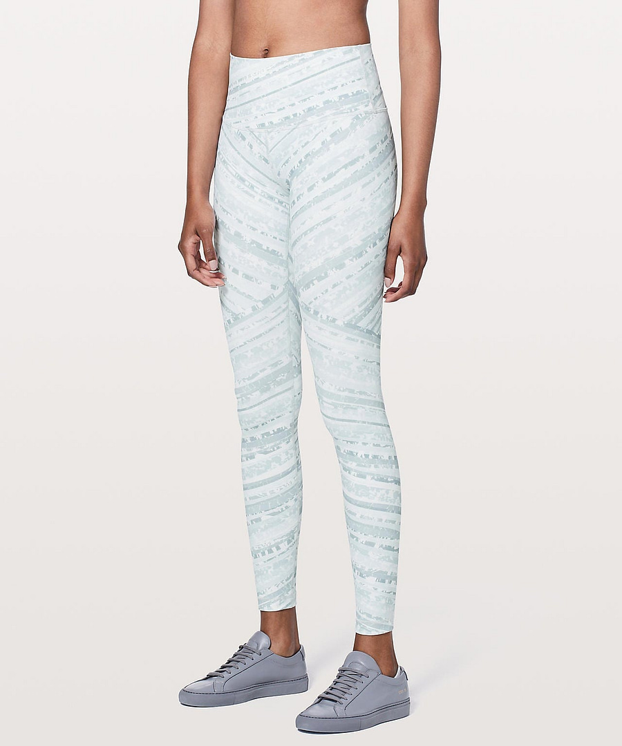 Lululemon New Product Upload - Wunder Under Hi-Rise Tight - Whirlwind Wunder Under White