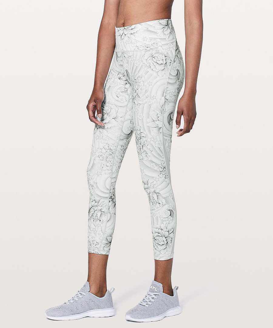 Lululemon Upload - Train Times 7:8 Pant - Twine White Multi:White