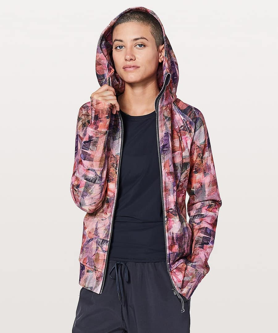 Sun Dazed Multi Pink/Super Dark Scuba Hoodie