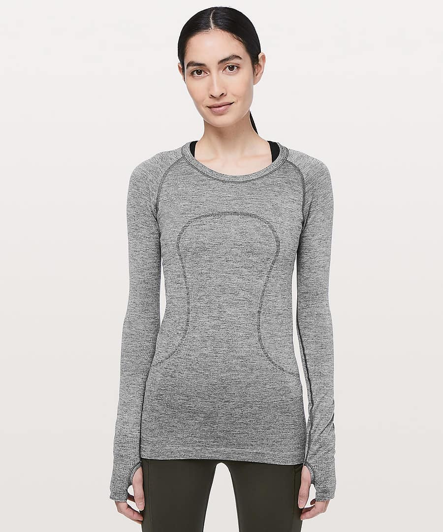 Swiftly Tech Long Sleeve Crew Sparkle