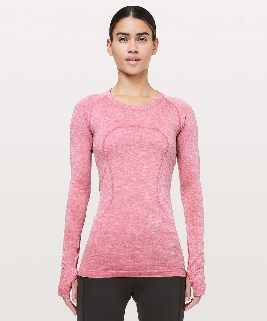 Swiftly Tech Long Sleeve Crew Sparkle