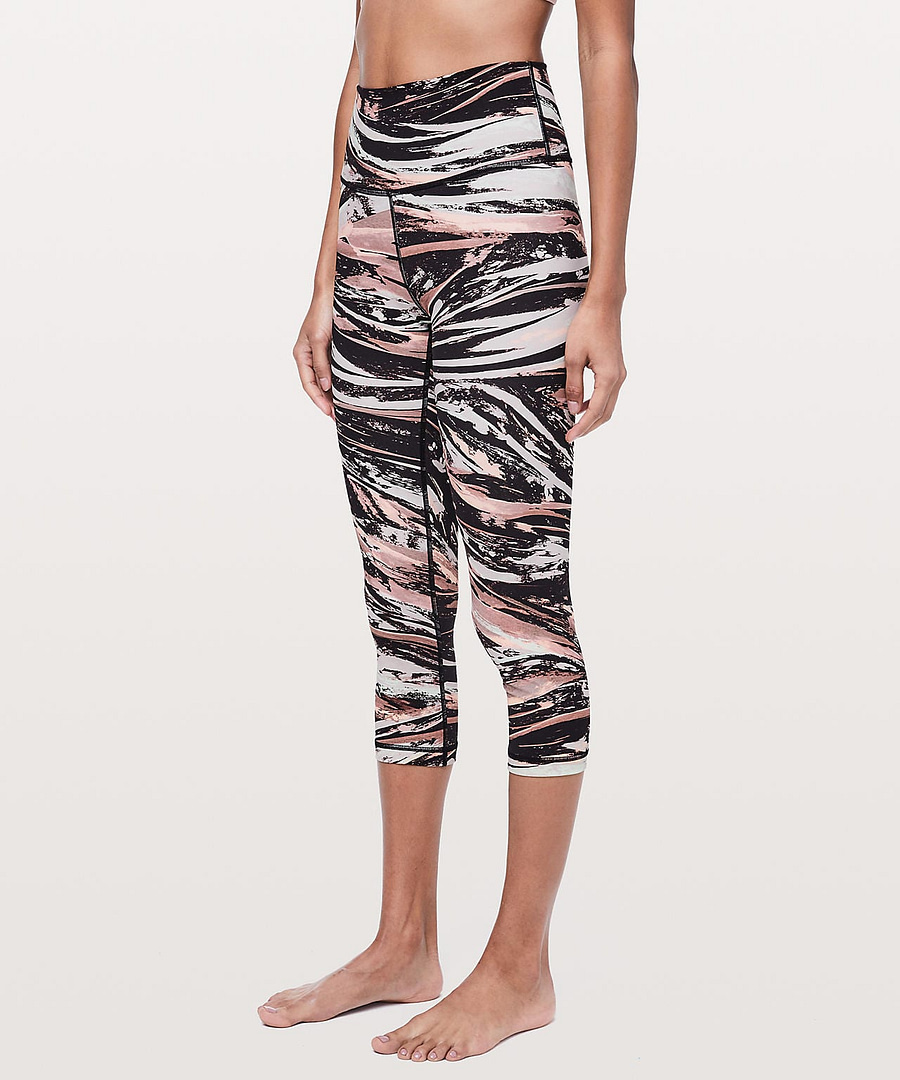 Wunder Under Crop High-Rise Colour Splash Multi