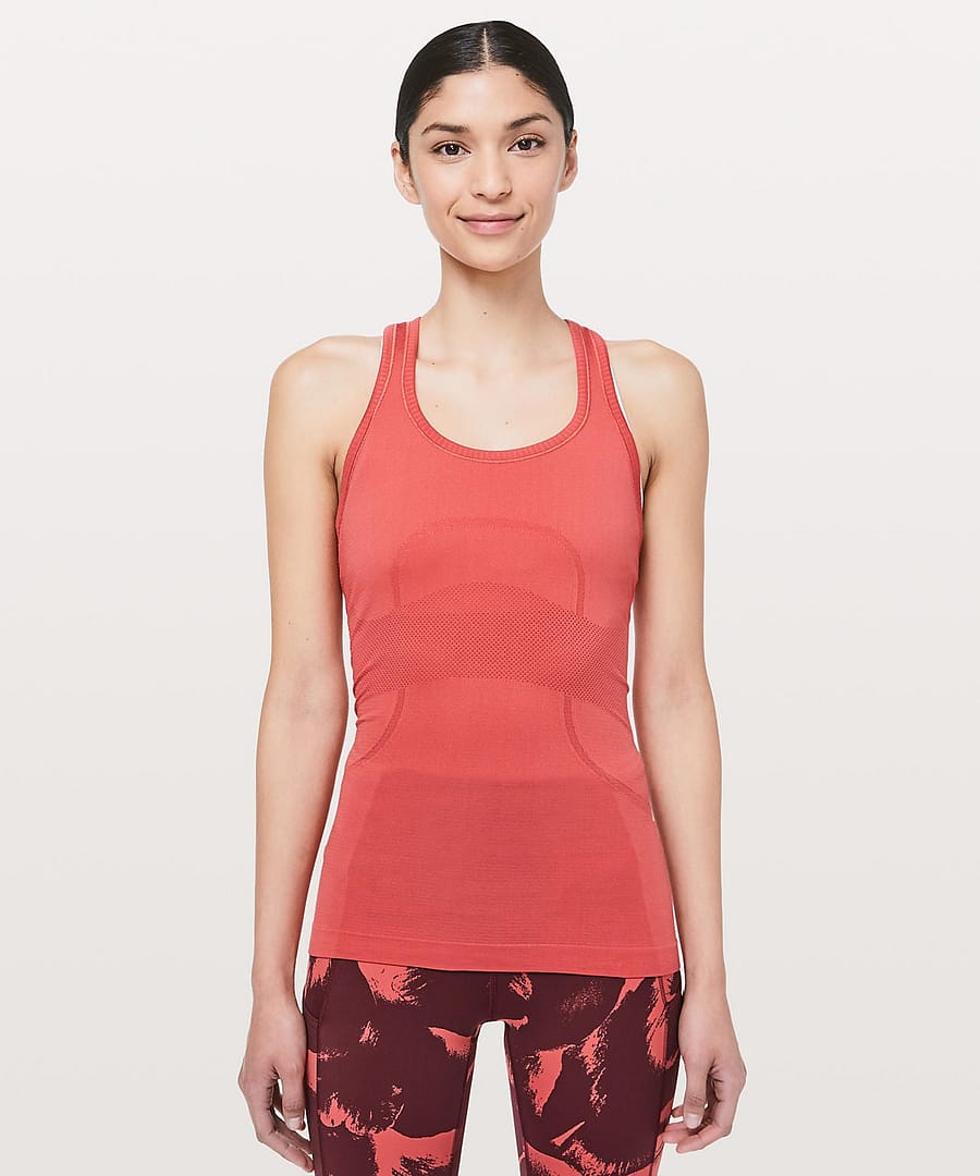 Swiftly Tech Racerback Poppy