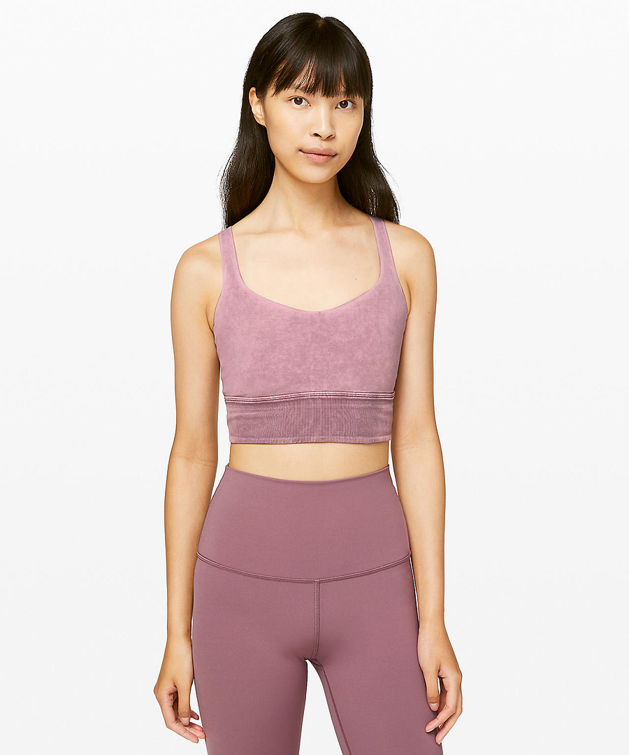 Free To Be Bra  Long Line Rib Snow Wash, Lululemon Upload