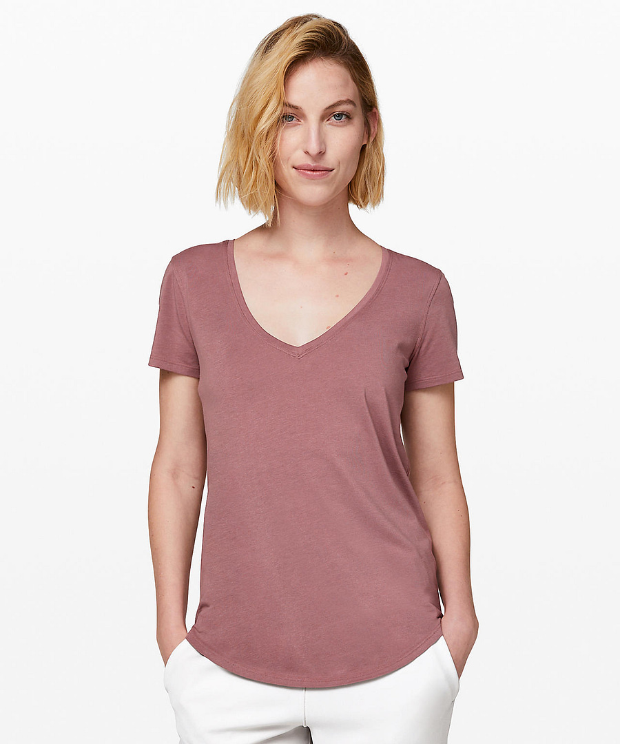 Love Tee V, Red Dust, Lululemon Upload