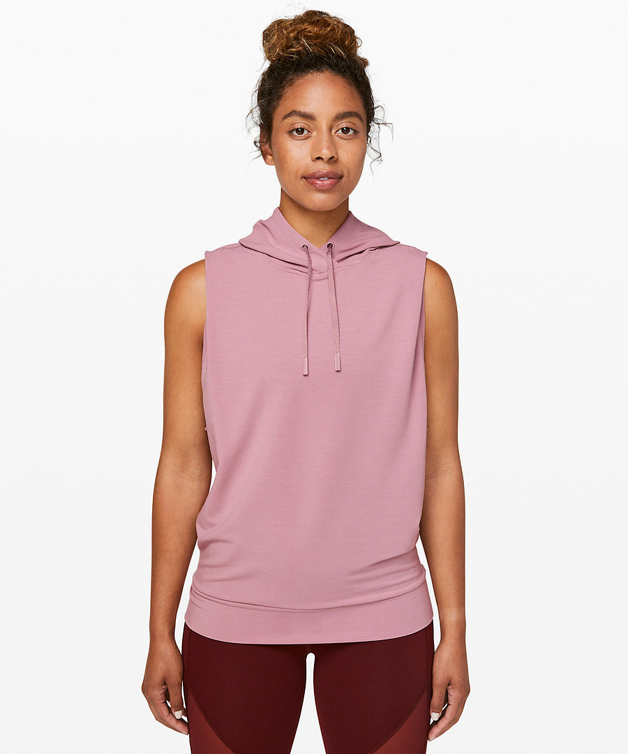 Stronger as one sleeveless hoodie